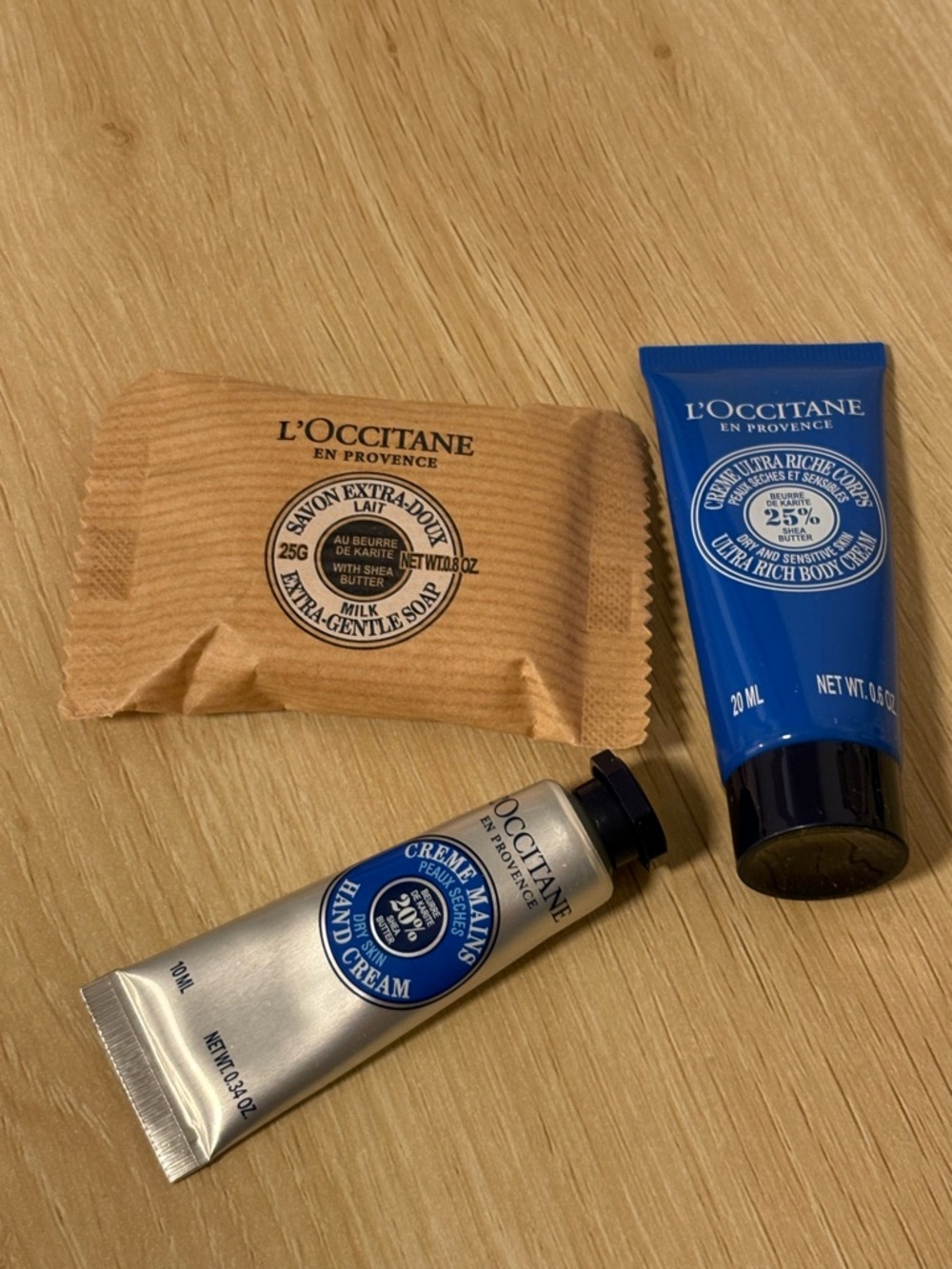 L'Occitane Essential Shea Trio Set